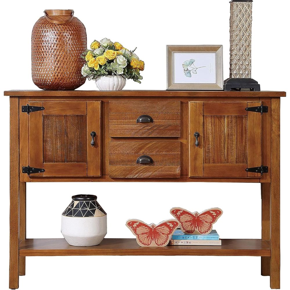 Tables - Solid Wood ole Table with Ders,armhouse