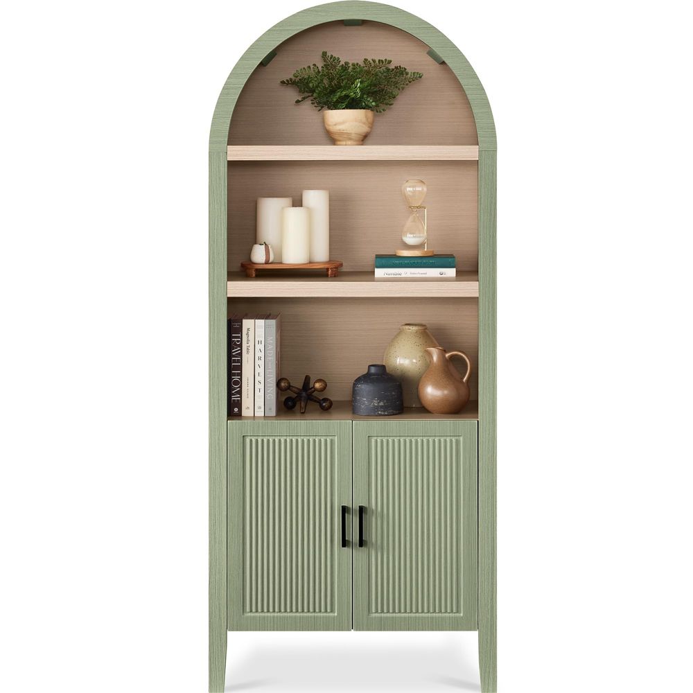 71 Tall Arched Kitchen Pantry, - đánh giá và giá Storage
