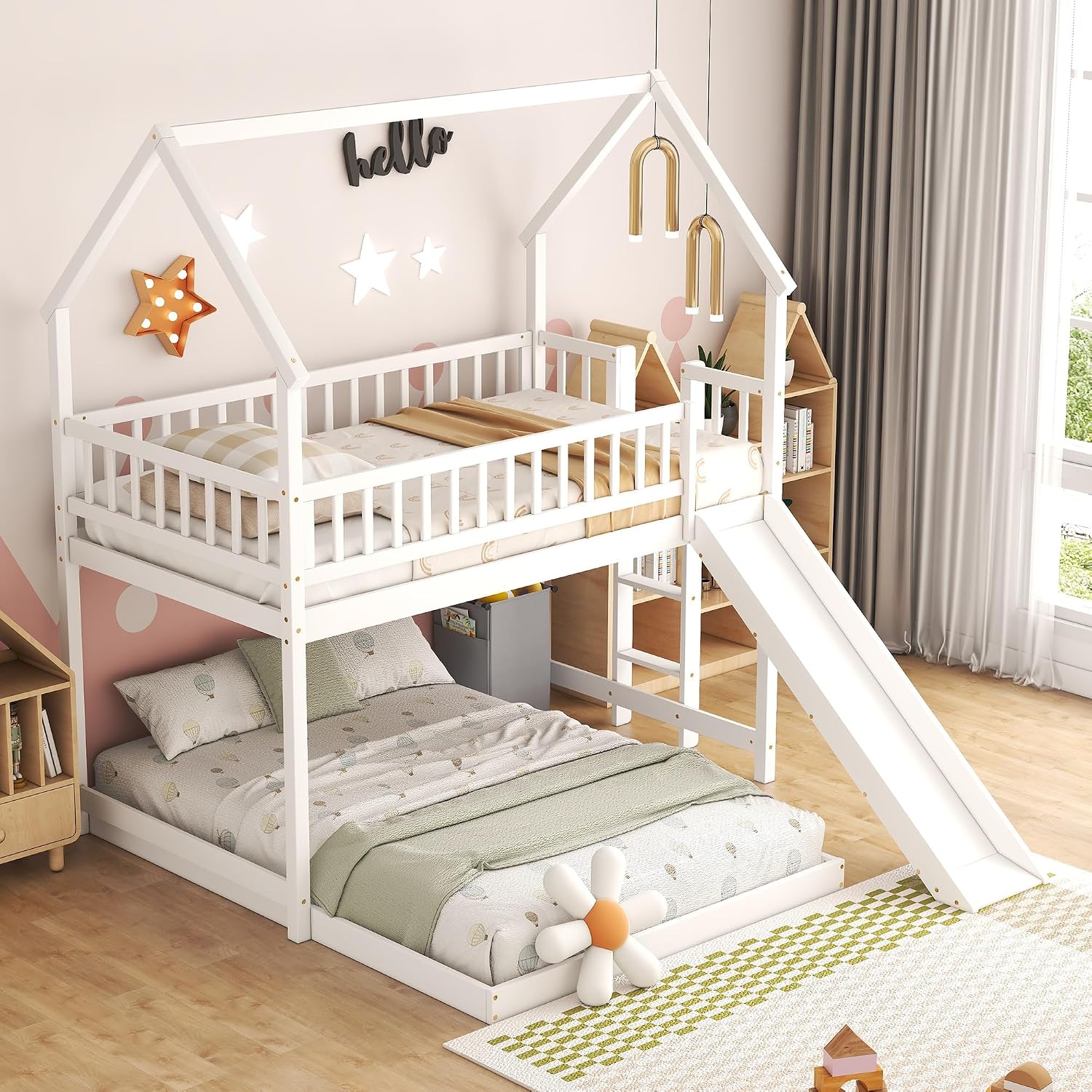 House Bunk Bed with Stairs and - đánh giá và giá Bunk Bed With Stairs And Slide