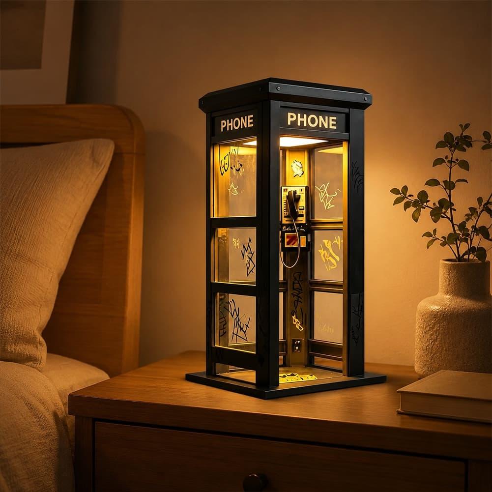 Retro Graffiti Phone Booth Tab - đánh giá và giá Bedroom Furniture