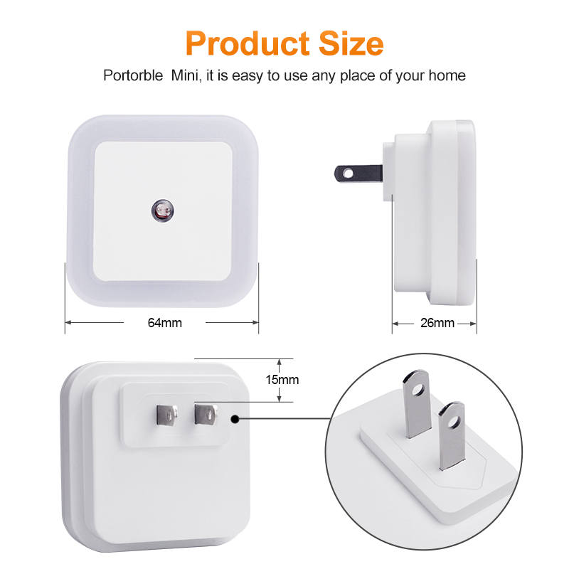 LED Night Light Mini Light Sen - đánh giá và giá Floating Nightstand With Led Light