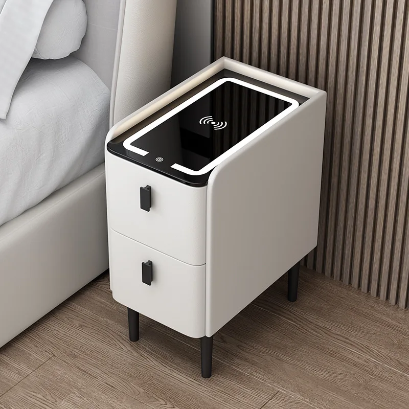 Nordic Style Wooded Bedside Ta - đánh giá và giá Solid Wood Nightstand 2 Drawers