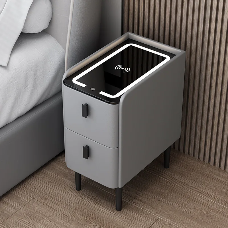 Nordic Style Wooded Bedside Ta - đánh giá và giá Solid Wood Nightstand 2 Drawers