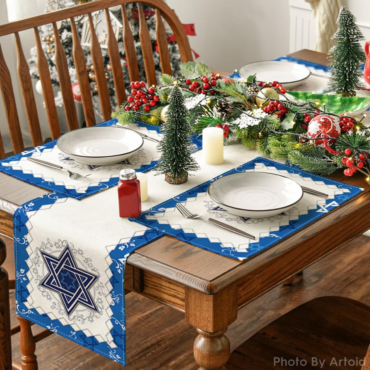 8Pcs Jewish Holiday Placemat S - đánh giá và giá Tables