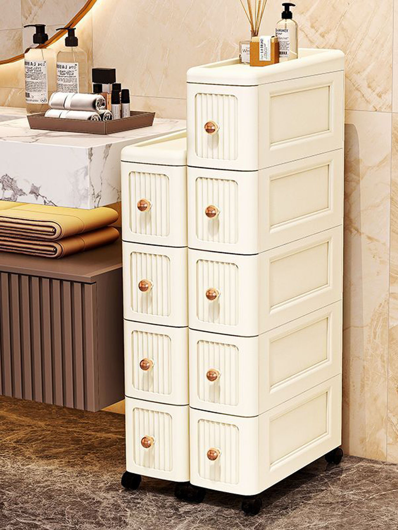15CM Wide Gap Storage Cabinet  - đánh giá và giá Tables