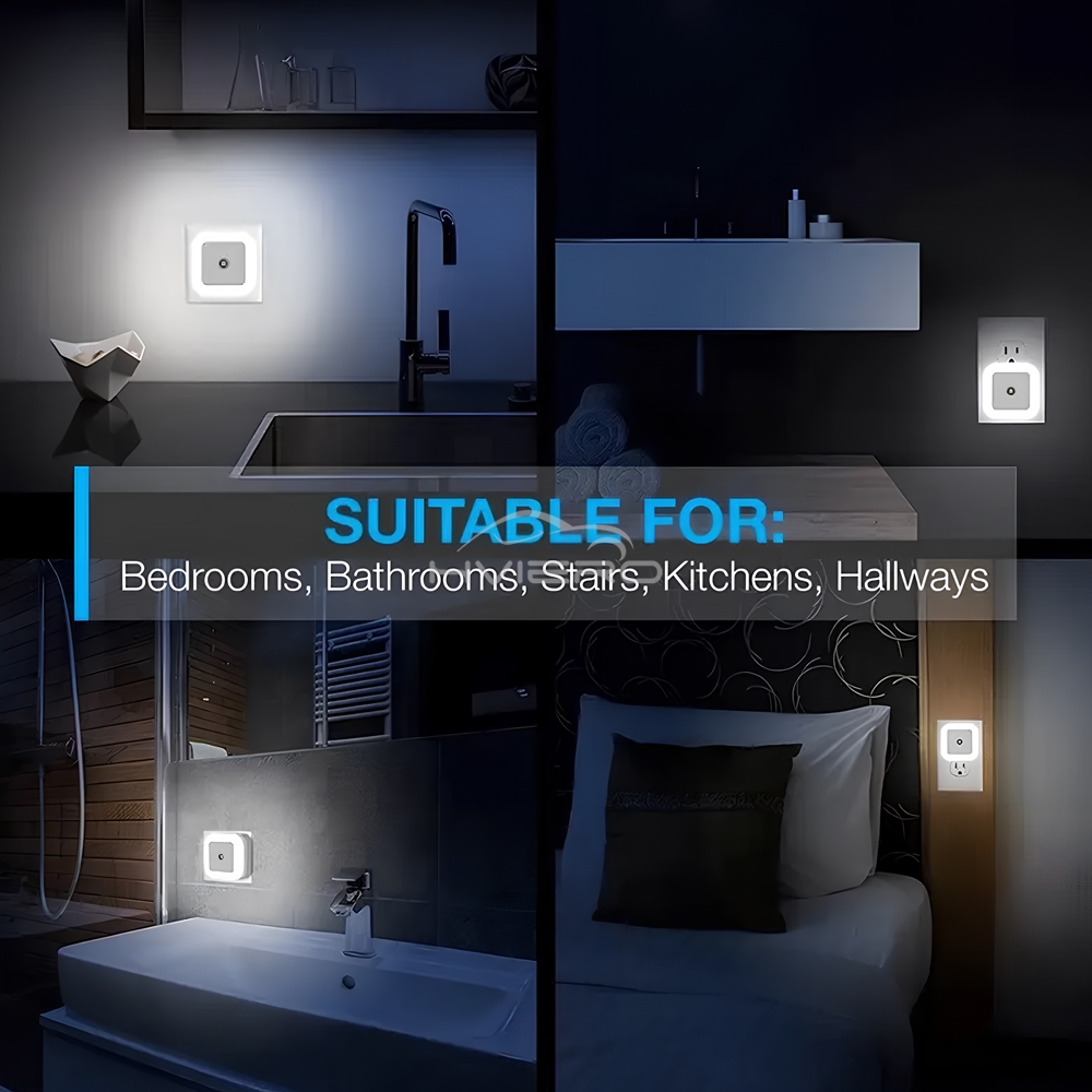 Wireless Sensor LED Night Ligh - đánh giá và giá Floating Nightstand With Led Light