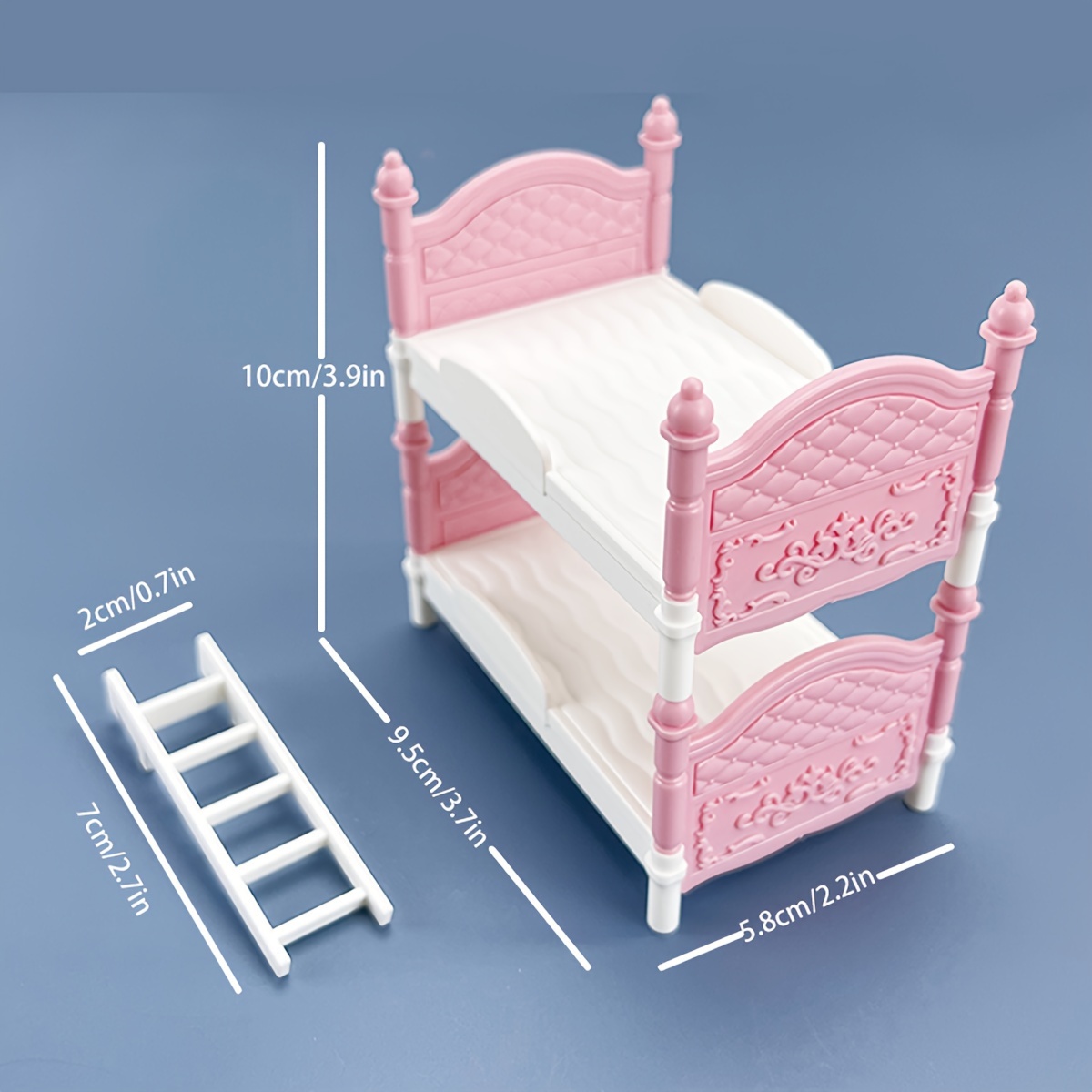 Miniature Dollhouse Double Bed - đánh giá và giá Bedroom Furniture