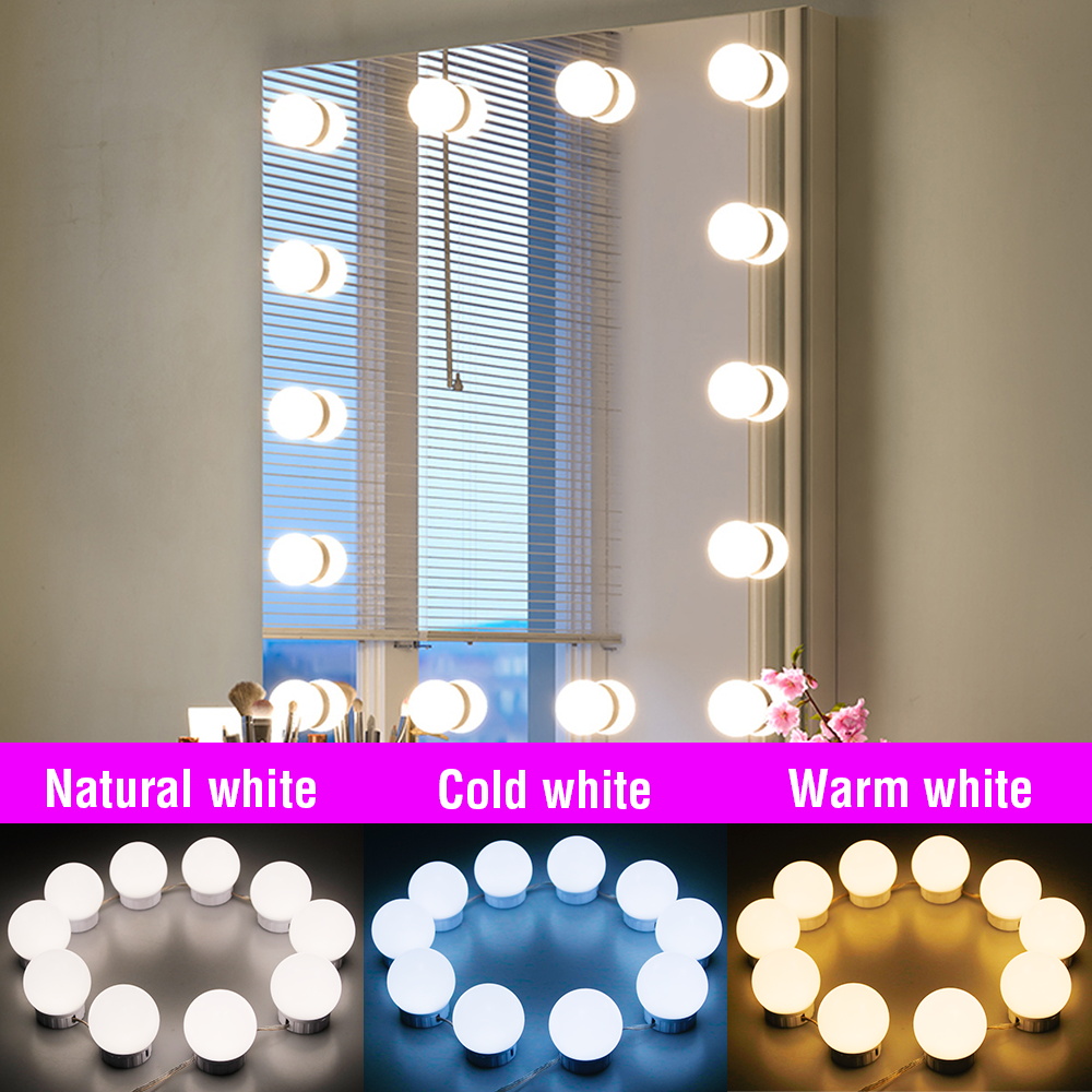5M Vanity Mirror LED Tay Quét  - đánh giá và giá Dressing Table Vanity With Lighted Mirror